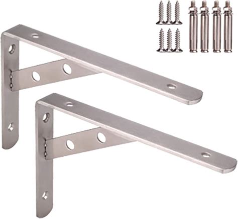 amazon.com shelf brackets metal|heavy duty steel shelf brackets.